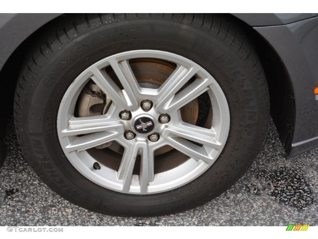 2014 Mustang V6 Convertible - Sterling Gray / Charcoal Black photo #23