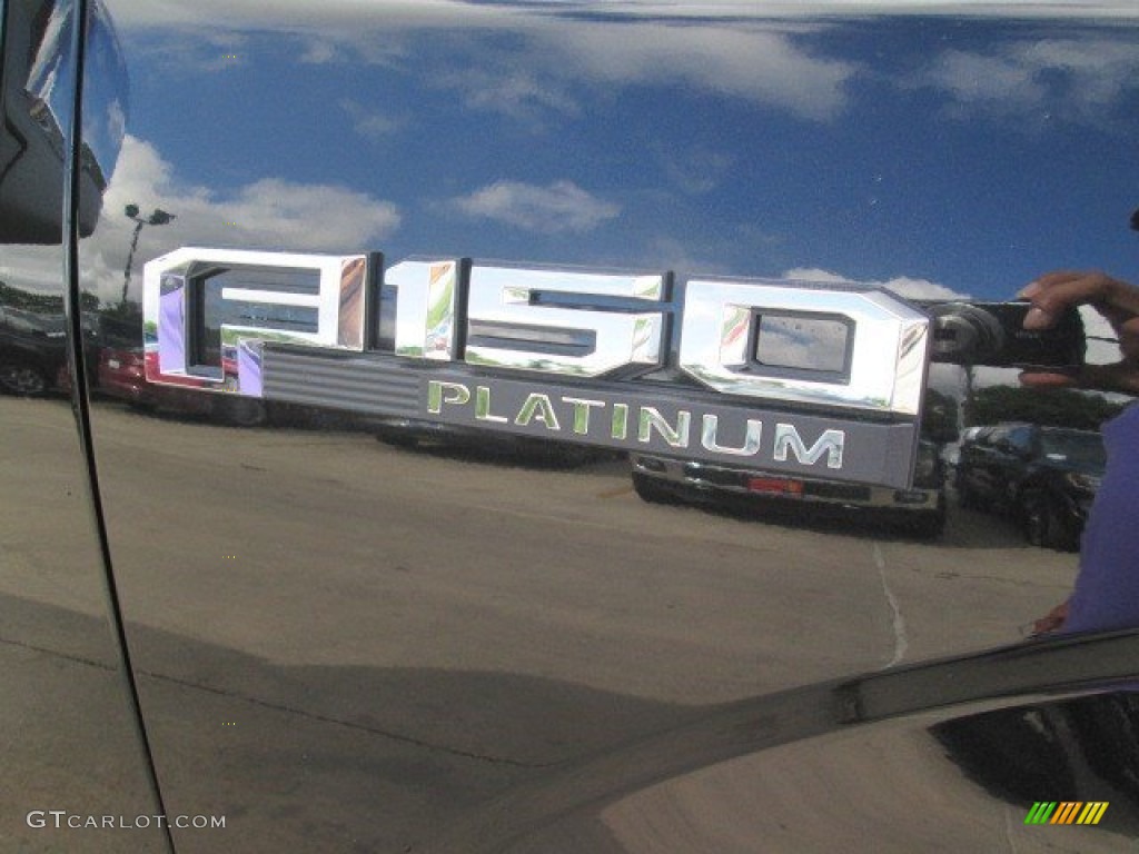 2015 F150 Platinum SuperCrew 4x4 - Tuxedo Black Metallic / Platinum Black photo #5
