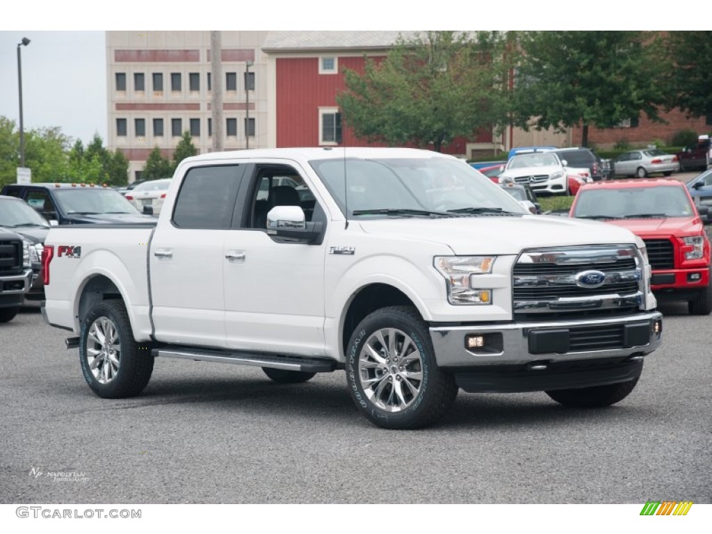 White Platinum Tricoat Ford F150