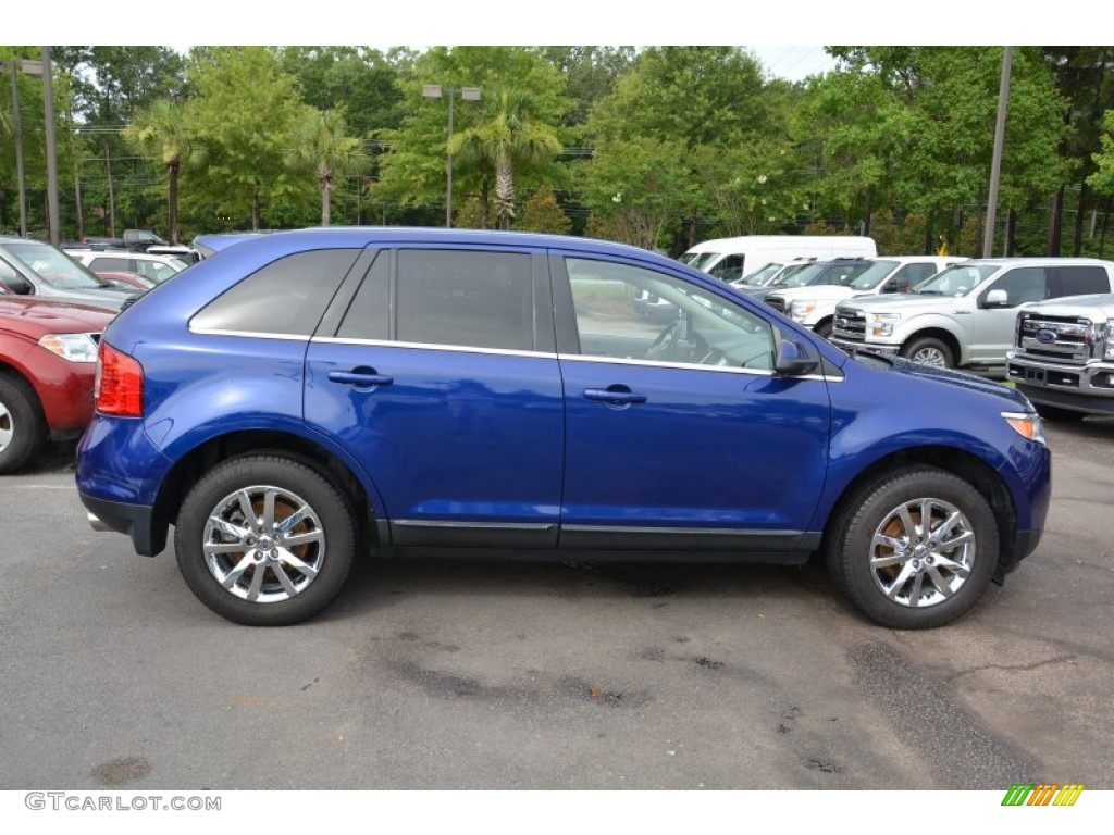 Deep Impact Blue Metallic 2013 Ford Edge Limited Exterior Photo #105072696