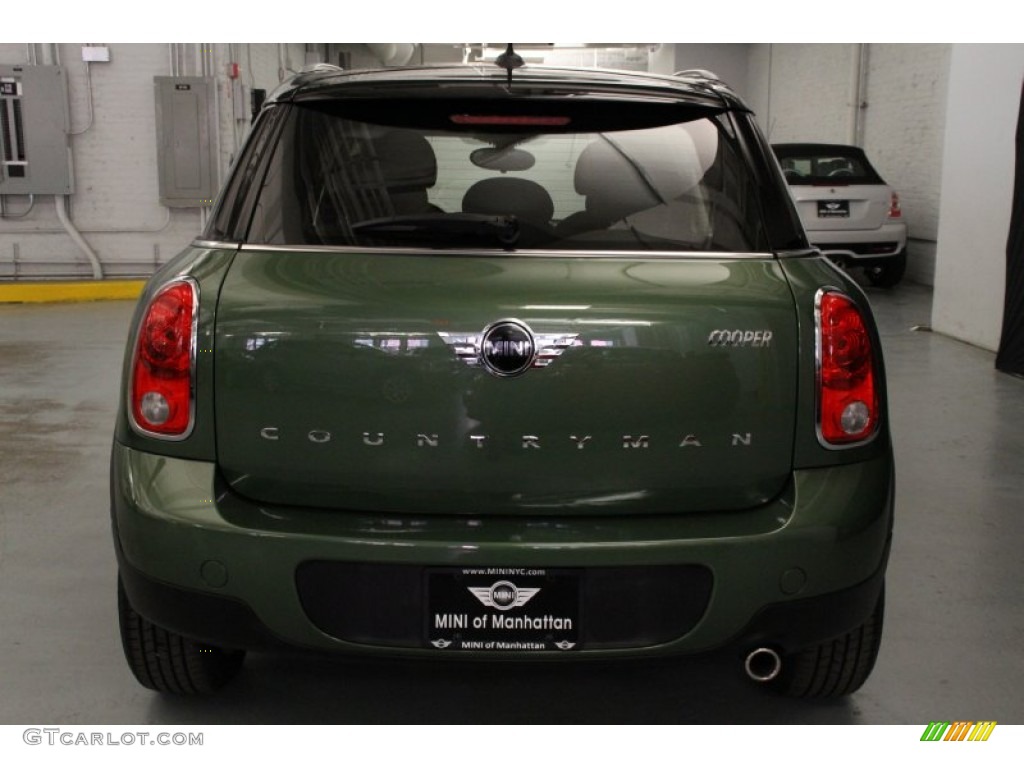 2015 Countryman Cooper - Jungle Green Metallic / Carbon Black photo #5