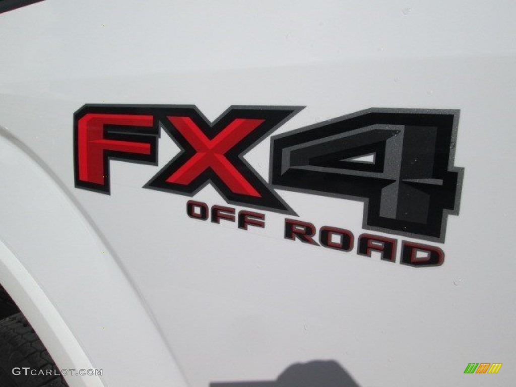 2015 F150 XLT SuperCrew 4x4 - Oxford White / Black photo #15
