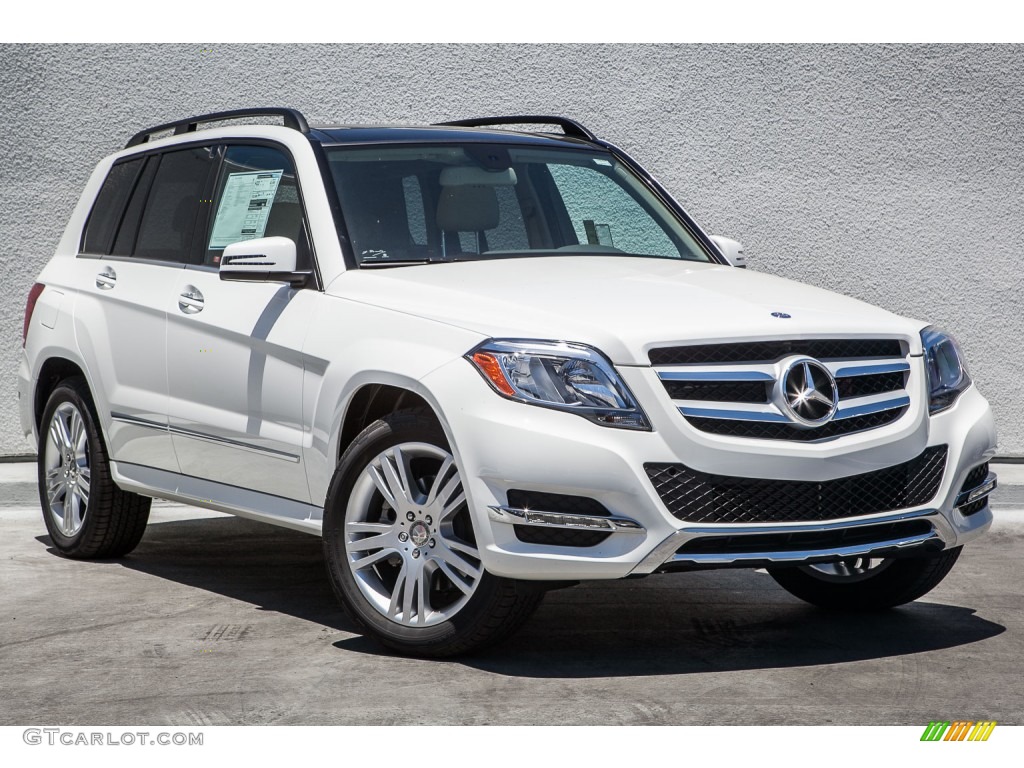 Polar White 2015 Mercedes-Benz GLK 350 Exterior Photo #105073974