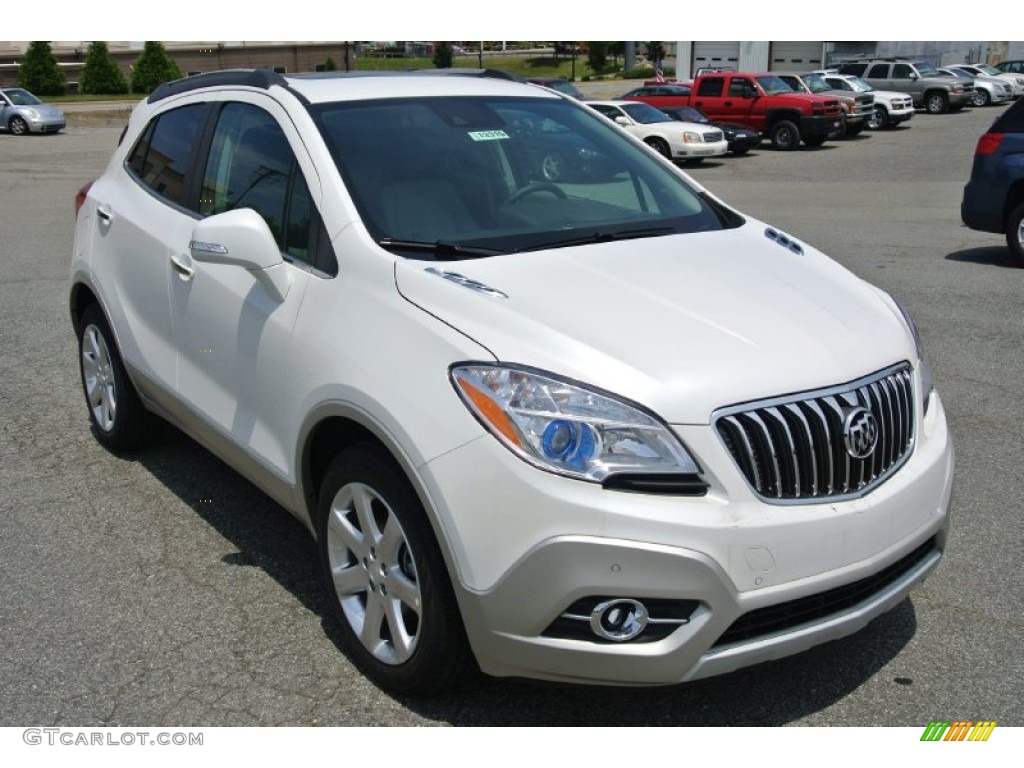 White Pearl Tricoat 2015 Buick Encore Premium Exterior Photo #105075060