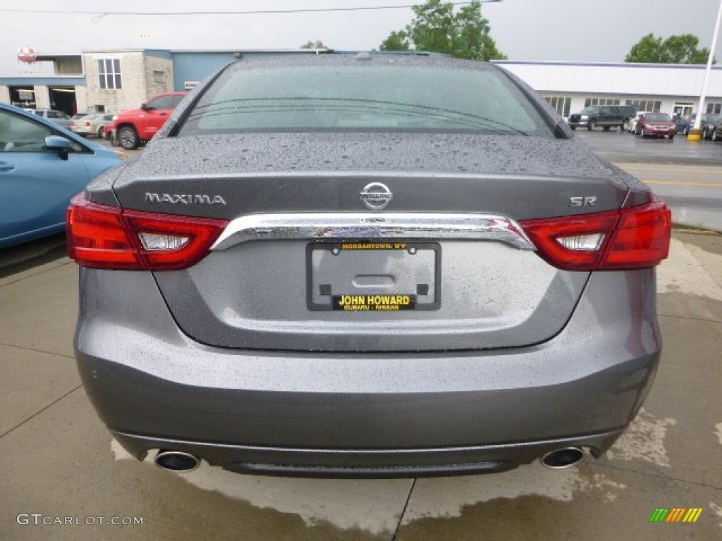 2016 Maxima SR - Gun Metallic / Charcoal photo #4