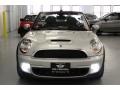 2015 White Silver Metallic Mini Convertible Cooper S  photo #3