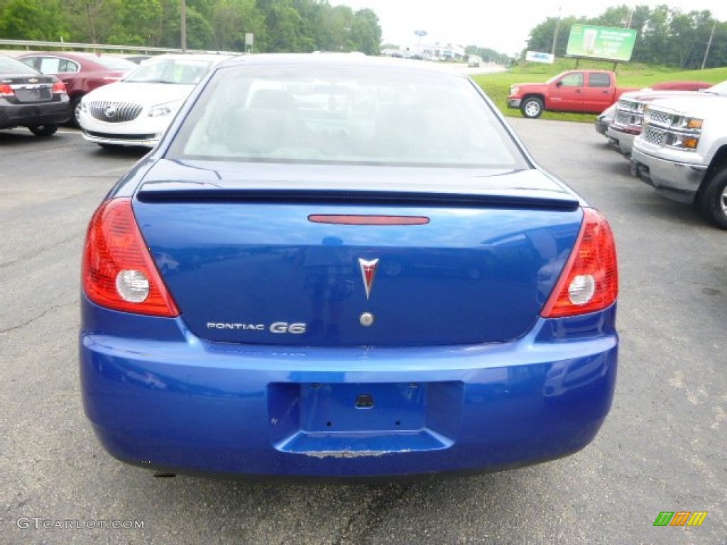 2007 G6 Sedan - Electric Blue Metallic / Ebony photo #4