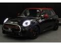 2015 Midnight Black Metallic Mini Cooper John Cooper Works 2 Door  photo #1