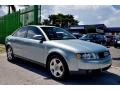 Crystal Blue Metallic - A4 1.8T Sedan Photo No. 4