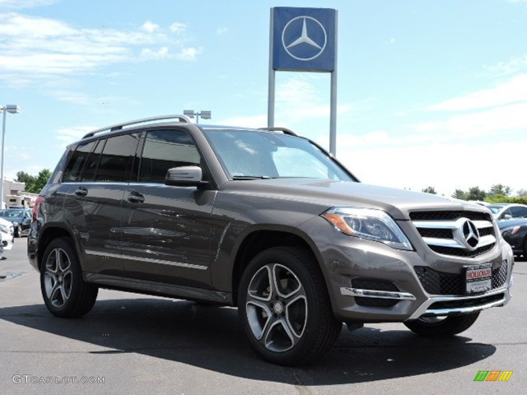 2015 GLK 250 BlueTEC 4Matic - Pebble Grey Metallic / Mocha/Black photo #3