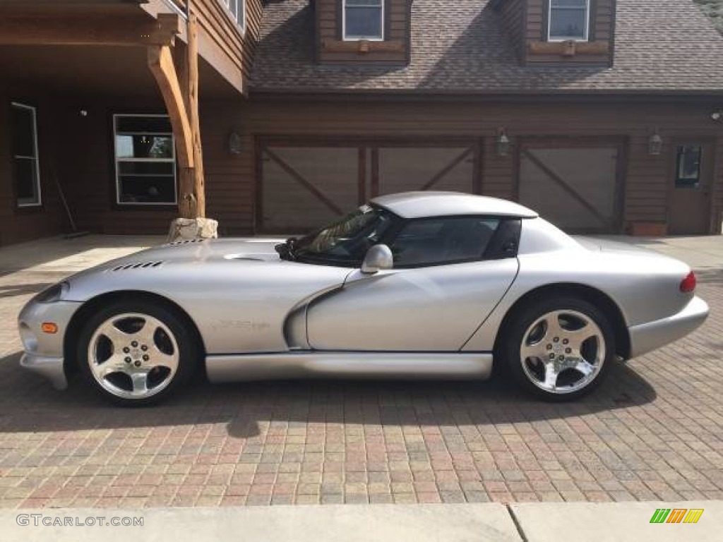 1999 Viper RT-10 - Viper Bright Silver Metallic / Cognac photo #1