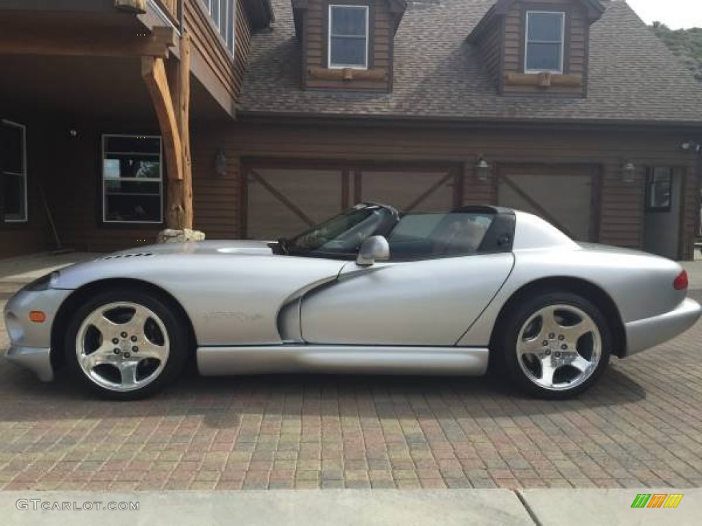 Viper Bright Silver Metallic 1999 Dodge Viper RT-10 Exterior Photo #105082859