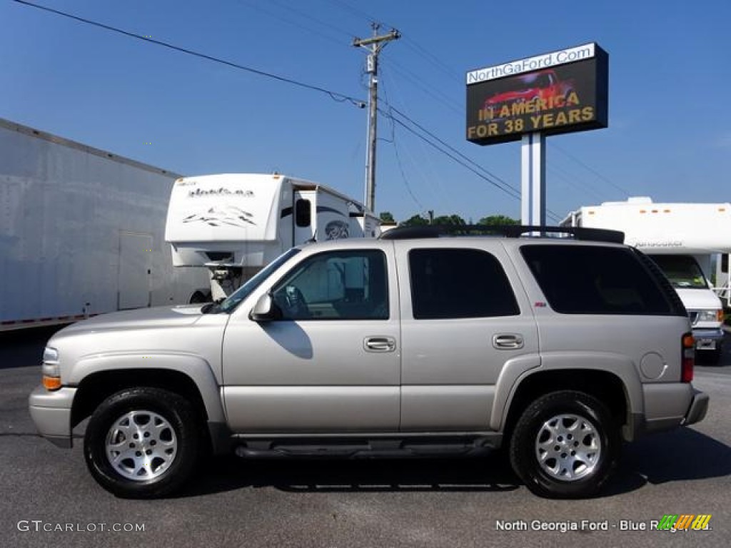 2005 Tahoe Z71 4x4 - Silver Birch Metallic / Gray/Dark Charcoal photo #2