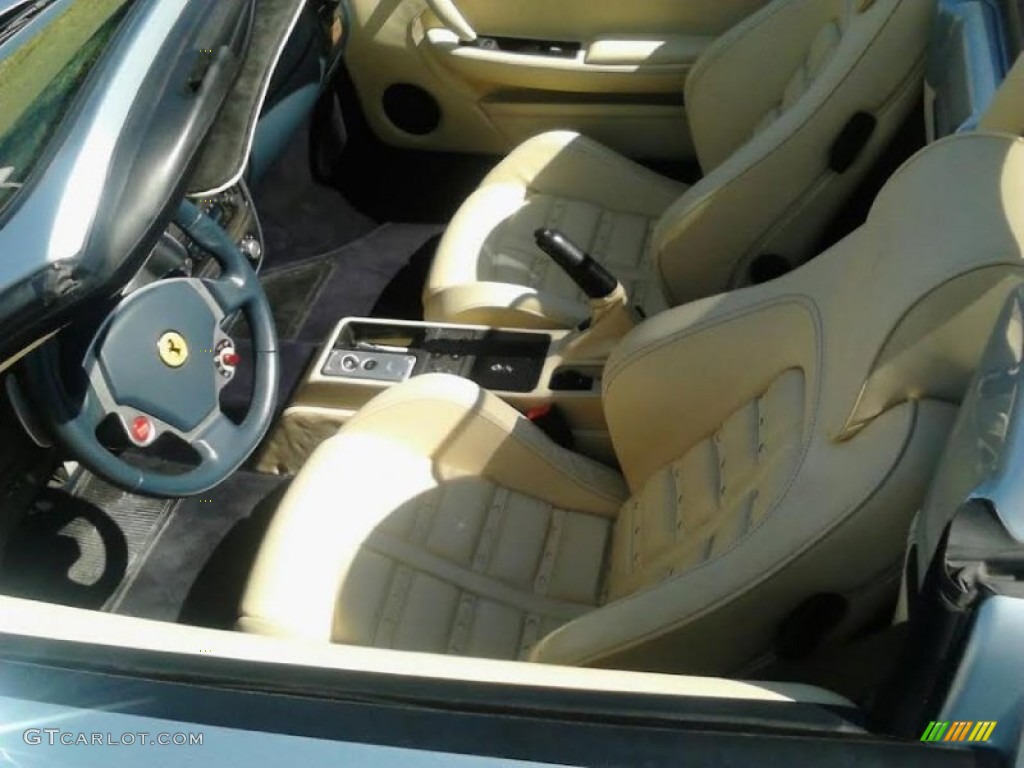 2005 F430 Spider F1 - Grigio Alloy (Light Blue Silver) / Beige photo #7