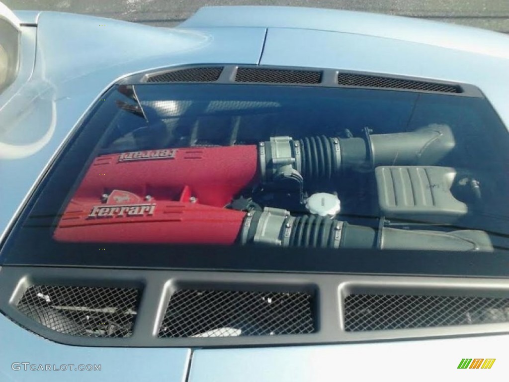 2005 F430 Spider F1 - Grigio Alloy (Light Blue Silver) / Beige photo #12