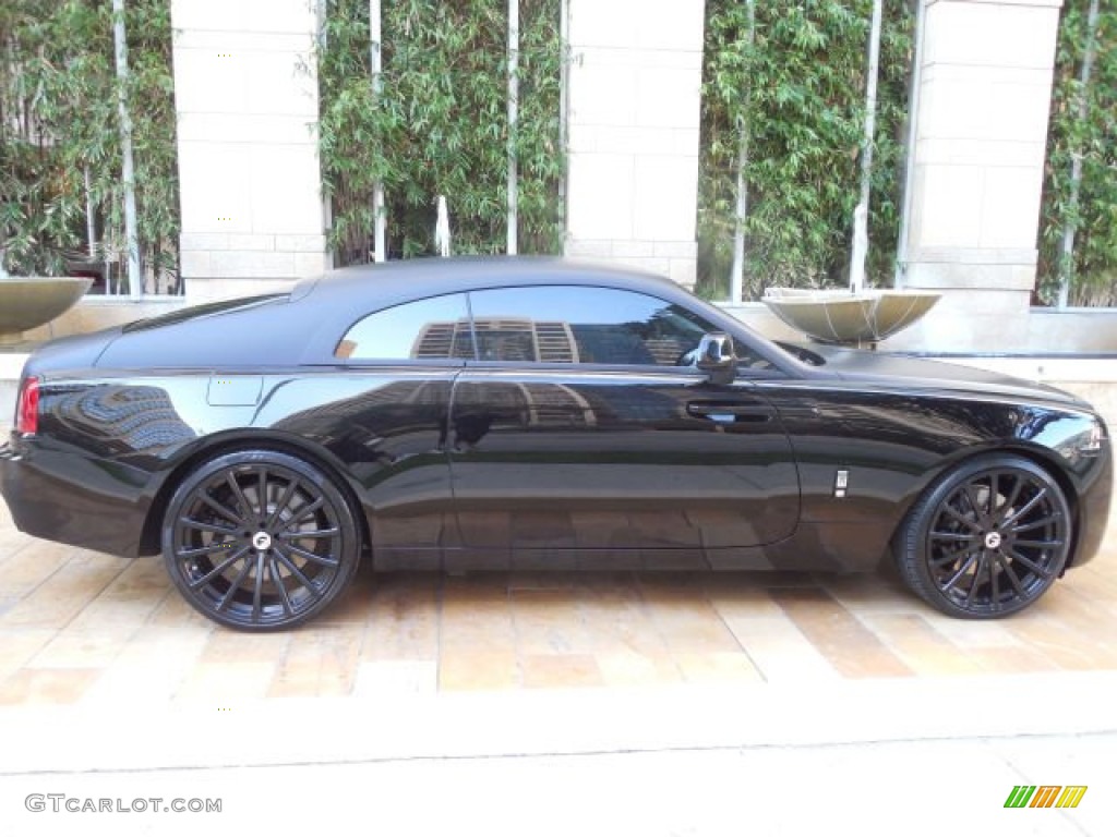 Diamond Black 2014 Rolls-Royce Wraith Standard Wraith Model Exterior Photo #105085980