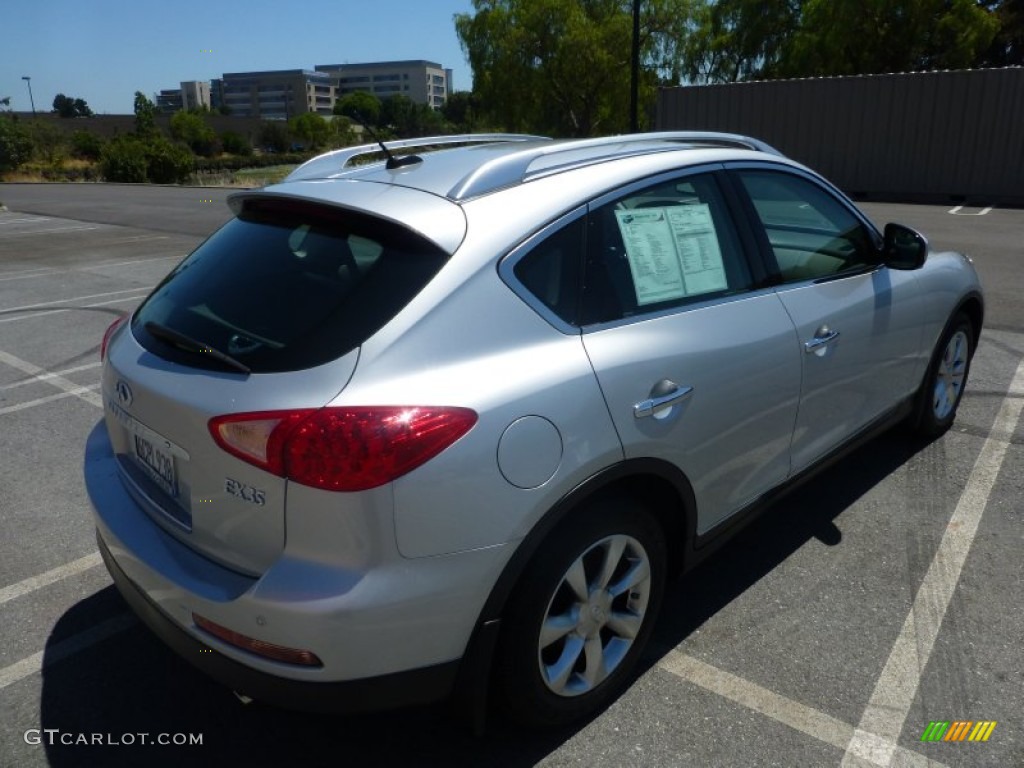 2008 EX 35 Journey AWD - Liquid Platinum / Graphite photo #11