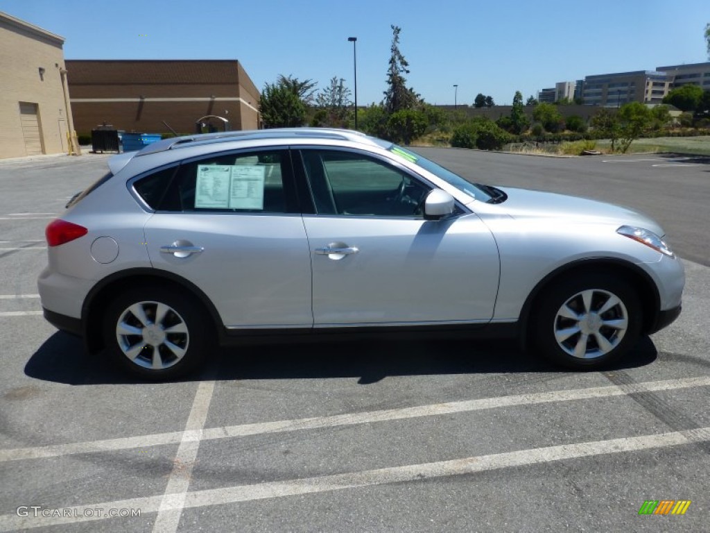 2008 EX 35 Journey AWD - Liquid Platinum / Graphite photo #12