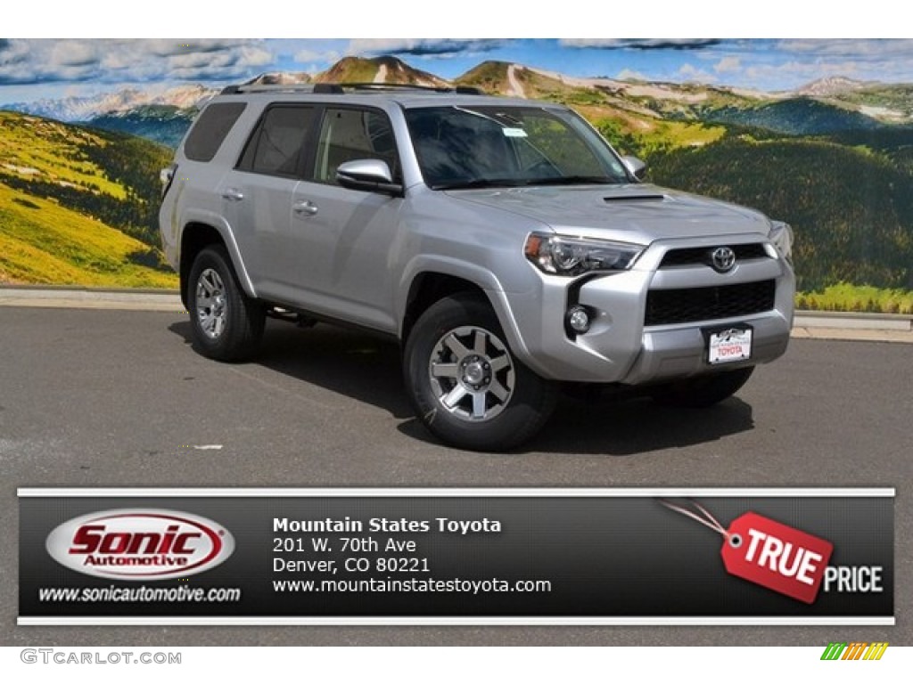 2015 4Runner Trail Premium 4x4 - Classic Silver Metallic / Black photo #1