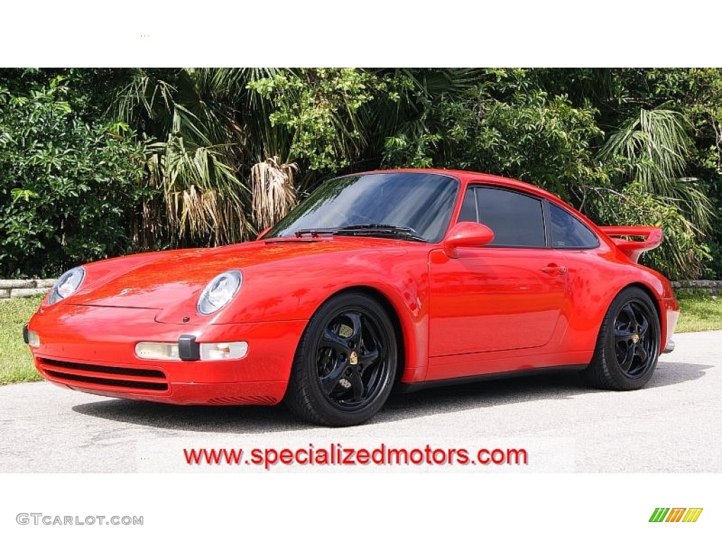 1996 911 Carrera - Guards Red / Cashmere Beige photo #1