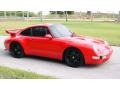 1996 Guards Red Porsche 911 Carrera  photo #12