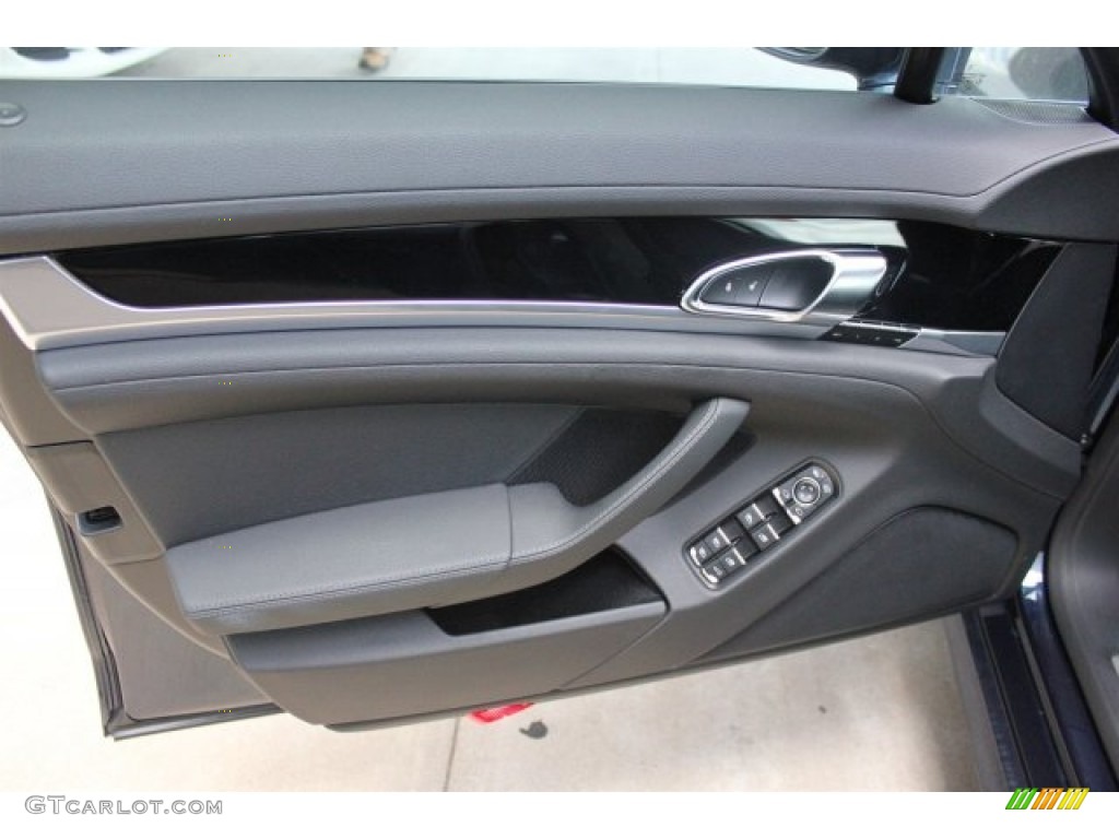 2015 Panamera 4 - Dark Blue Metallic / Black photo #9