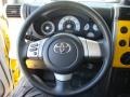 Dark Charcoal 2007 Toyota FJ Cruiser Standard FJ Cruiser Model Steering Wheel