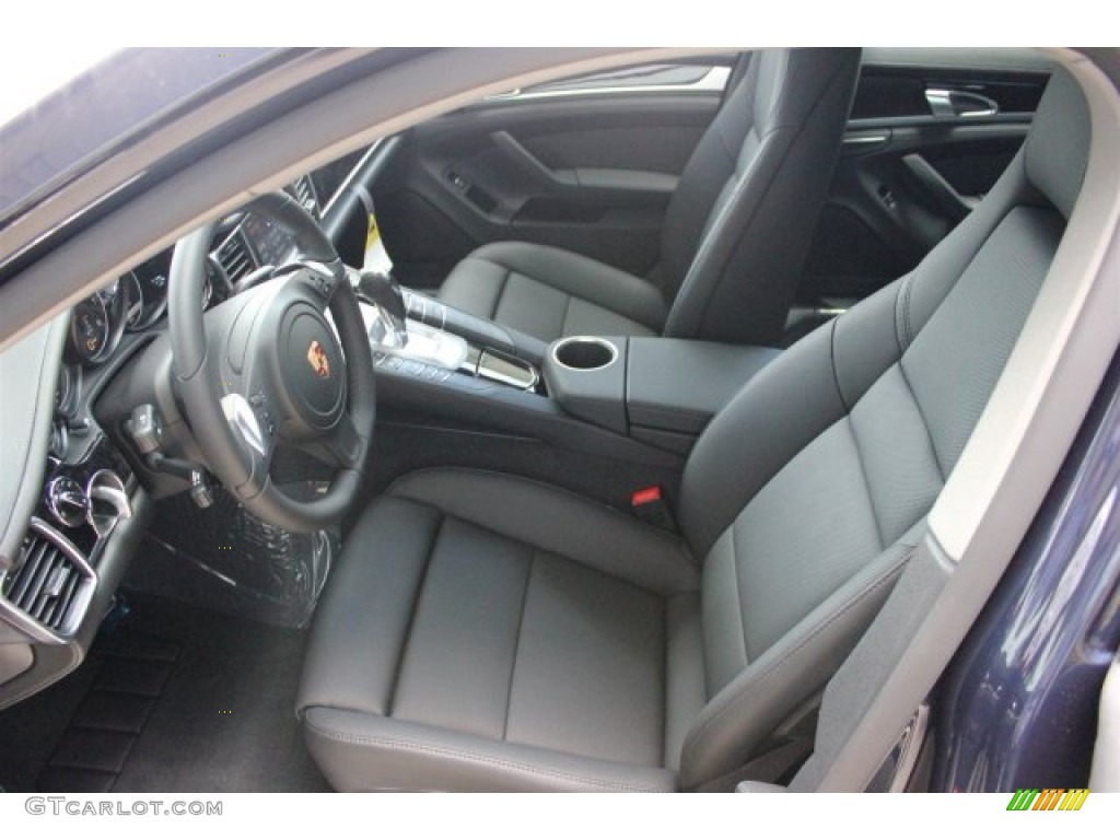 2015 Panamera 4 - Dark Blue Metallic / Black photo #13