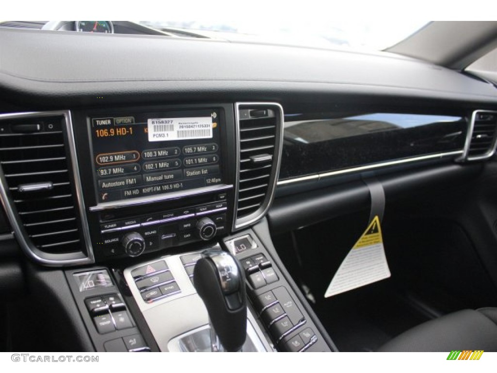 2015 Panamera 4 - Dark Blue Metallic / Black photo #14
