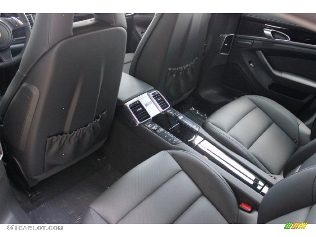 2015 Panamera 4 - Dark Blue Metallic / Black photo #31