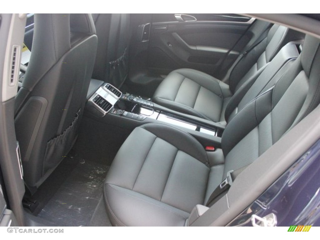 2015 Panamera 4 - Dark Blue Metallic / Black photo #32