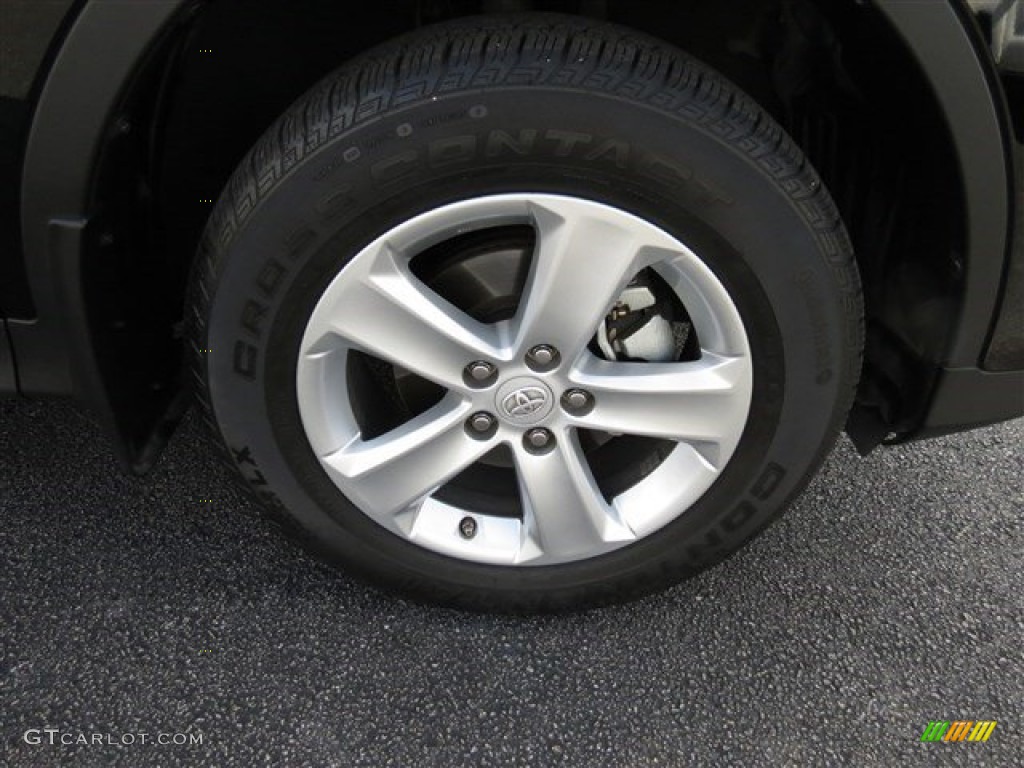 2013 RAV4 XLE - Black / Beige photo #9