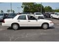 2008 Vibrant White Ford Crown Victoria Police Interceptor  photo #4