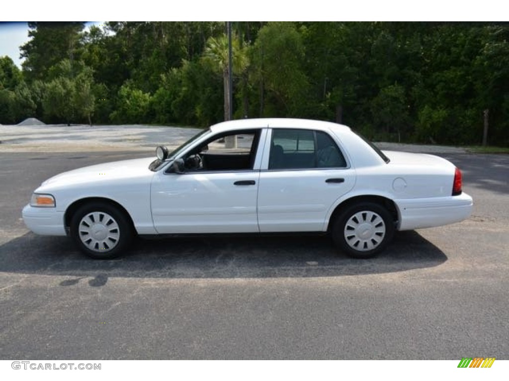 Vibrant White 2008 Ford Crown Victoria Police Interceptor Exterior Photo #105094422