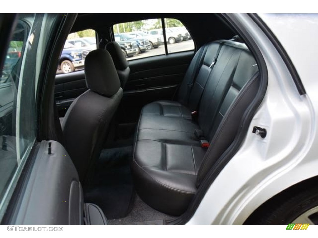 2008 Ford Crown Victoria Police Interceptor Rear Seat Photo #105094470