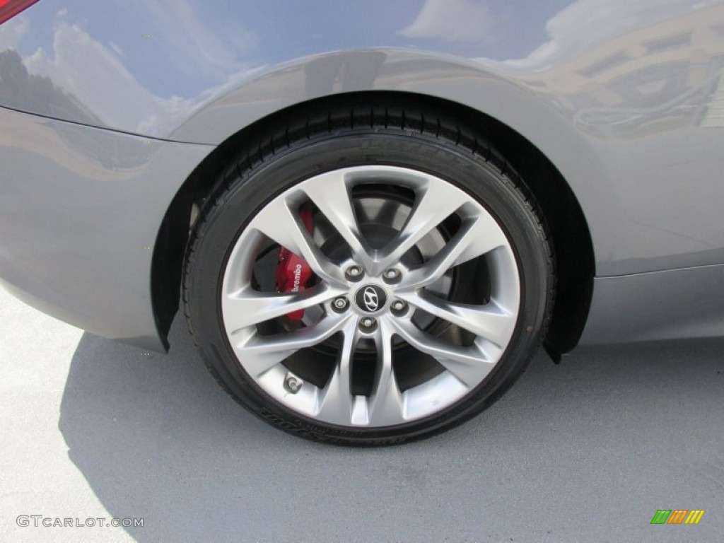 2014 Hyundai Genesis Coupe 3.8L R-Spec Wheel Photo #105095415