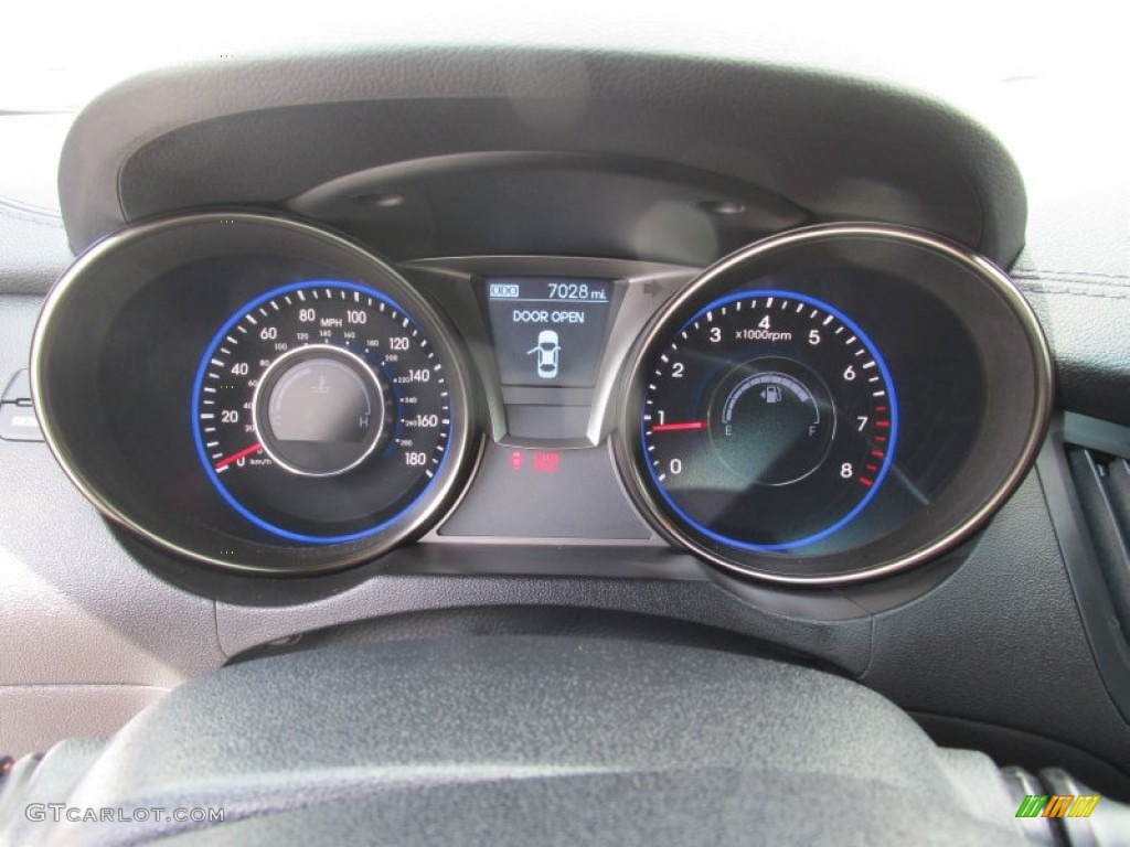 2014 Hyundai Genesis Coupe 3.8L R-Spec Gauges Photo #105095643