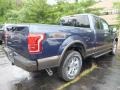 Blue Jeans Metallic - F150 Lariat SuperCab 4x4 Photo No. 2