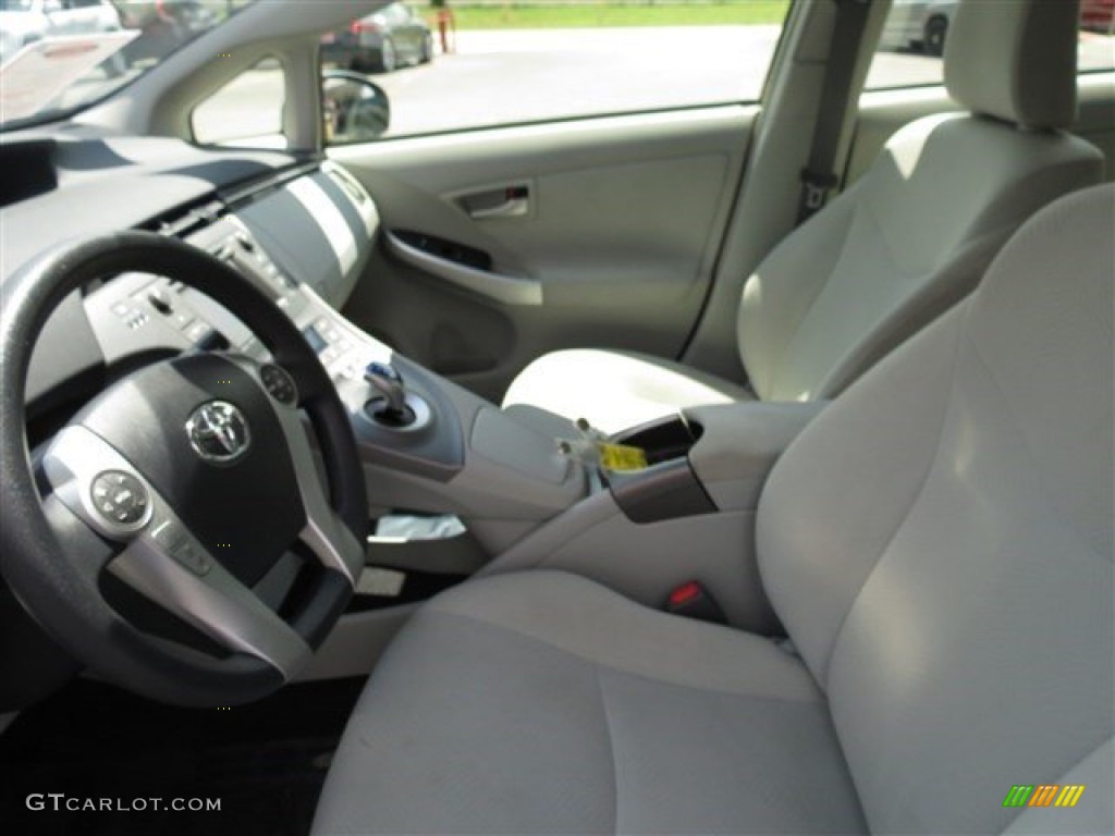 2015 Prius Three Hybrid - Sea Glass Pearl / Dark Gray photo #12