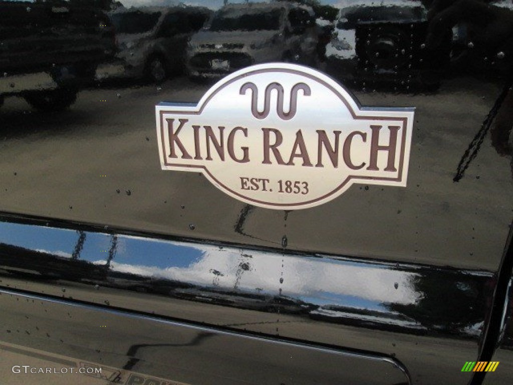 2016 F250 Super Duty King Ranch Crew Cab 4x4 - Shadow Black / King Ranch Mesa/Black photo #5