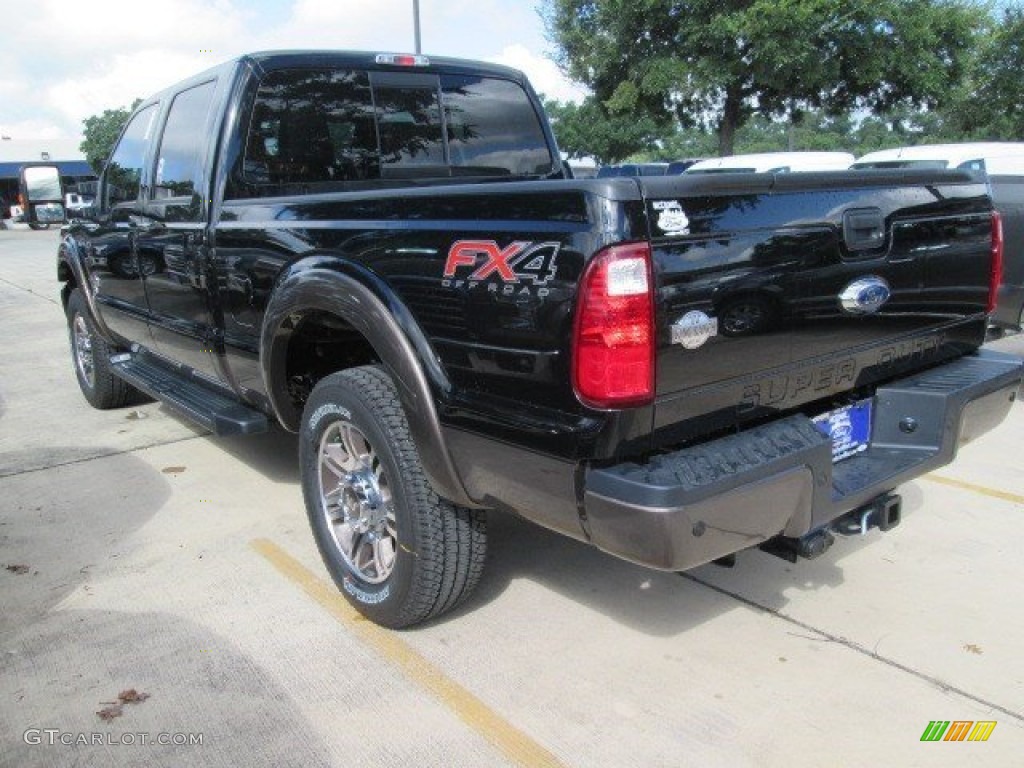 2016 F250 Super Duty King Ranch Crew Cab 4x4 - Shadow Black / King Ranch Mesa/Black photo #14