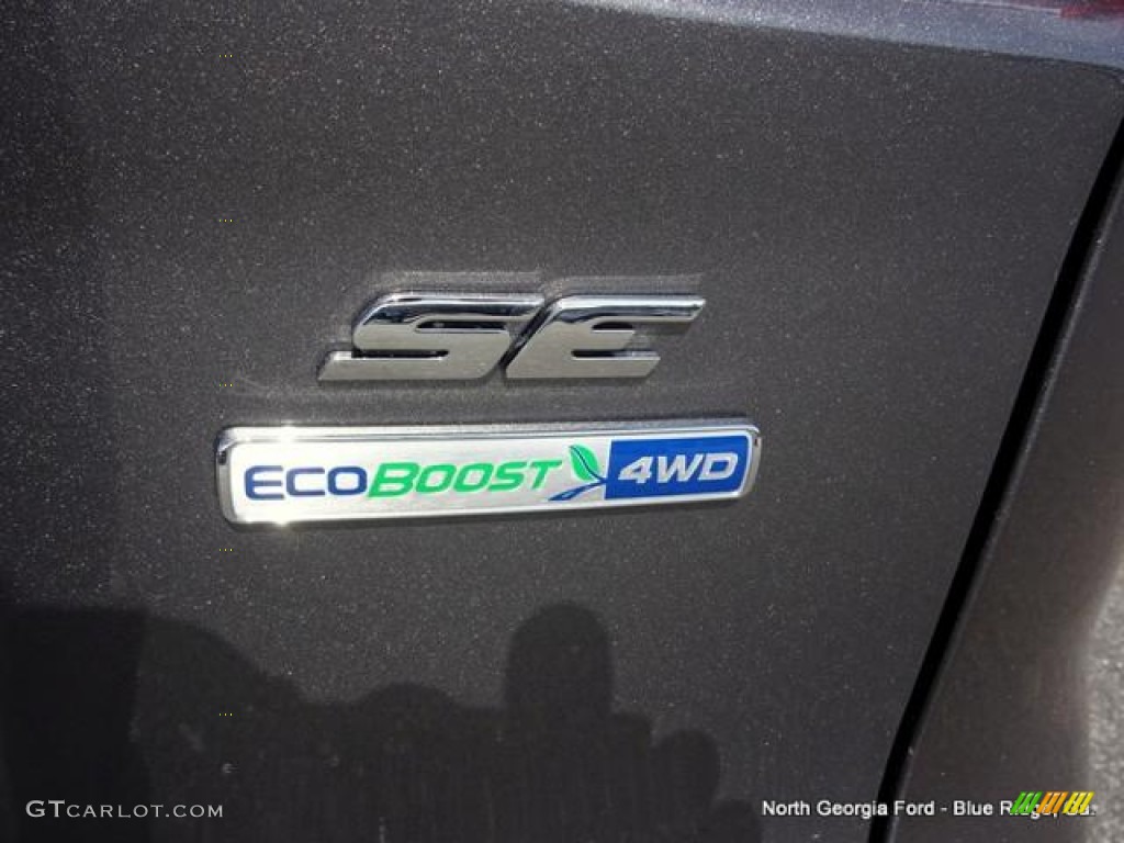 2014 Escape SE 2.0L EcoBoost 4WD - Sterling Gray / Charcoal Black photo #38