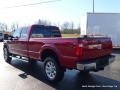 2015 Ruby Red Ford F350 Super Duty Lariat Crew Cab 4x4  photo #3