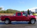 2015 Ruby Red Ford F350 Super Duty Lariat Crew Cab 4x4  photo #6