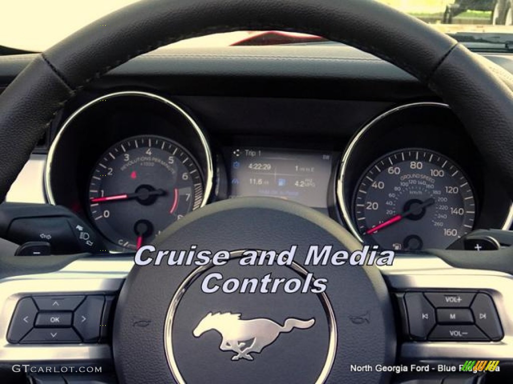 2015 Mustang GT Premium Convertible - Race Red / Ebony photo #22