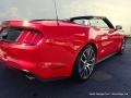 2015 Race Red Ford Mustang GT Premium Convertible  photo #35
