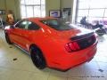 2015 Competition Orange Ford Mustang Roush Stage 1 Pettys Garage Coupe  photo #4