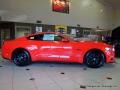 2015 Competition Orange Ford Mustang Roush Stage 1 Pettys Garage Coupe  photo #7