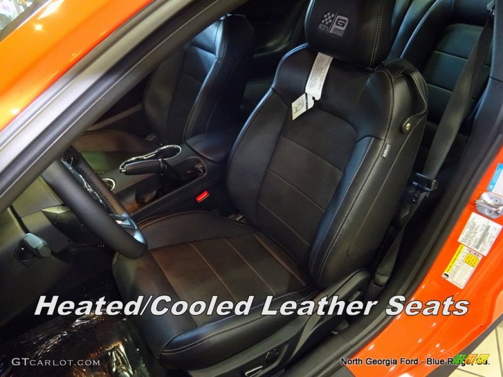 2015 Mustang Roush Stage 1 Pettys Garage Coupe - Competition Orange / Ebony photo #16