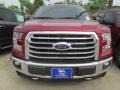 2015 Ruby Red Metallic Ford F150 XLT SuperCrew 4x4  photo #8